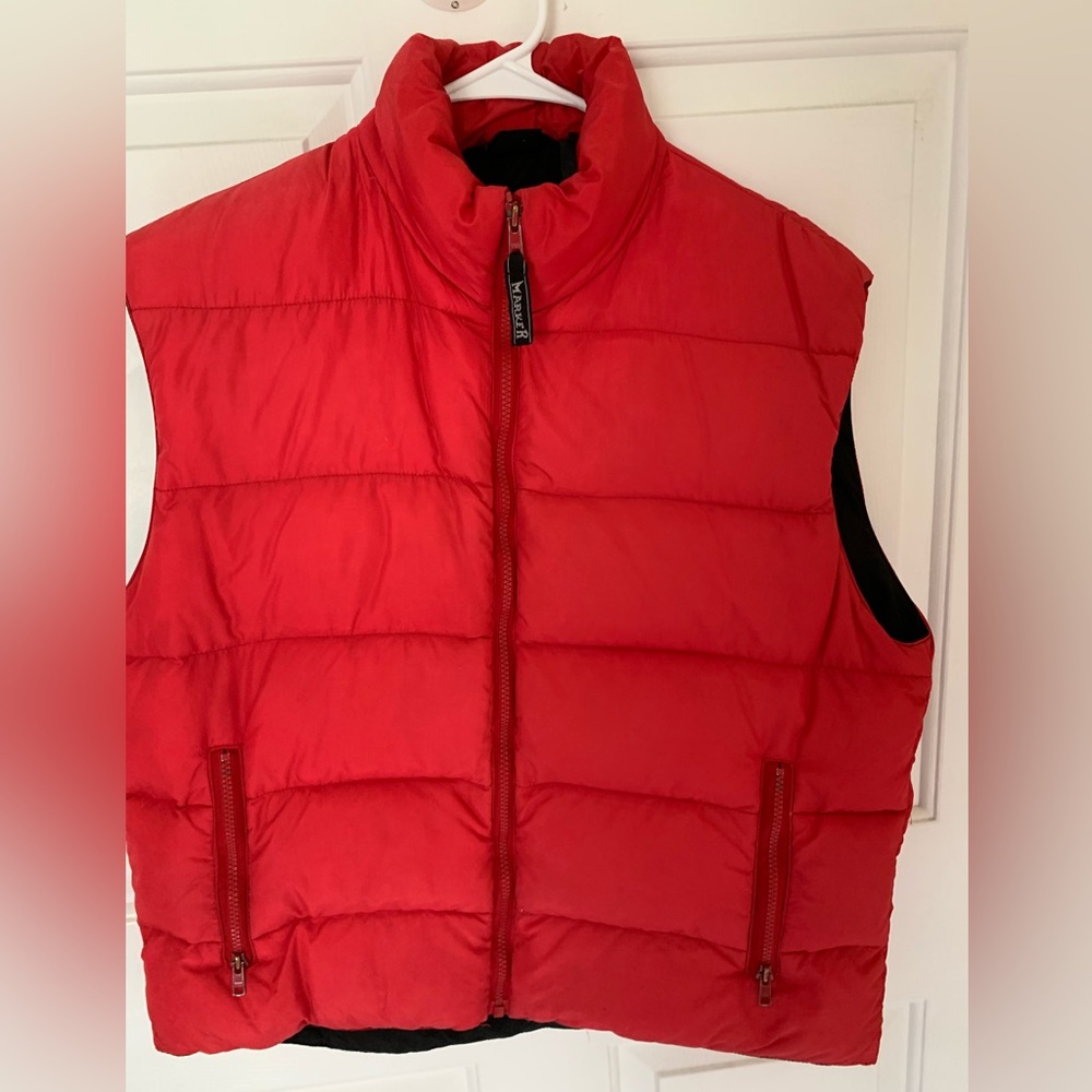Marker Bold Red Men's Vest, size large